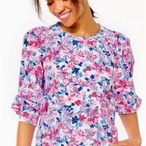 Lilly Pulitzer Corden Party like a Lobster 3/4 sleeve sweatshirt size small